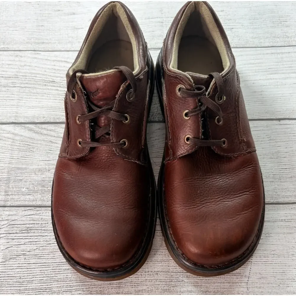 Dr. Doc Martens Men’s 11194 Brown Lace Up Oxford Casual Leather Shoes Size 11